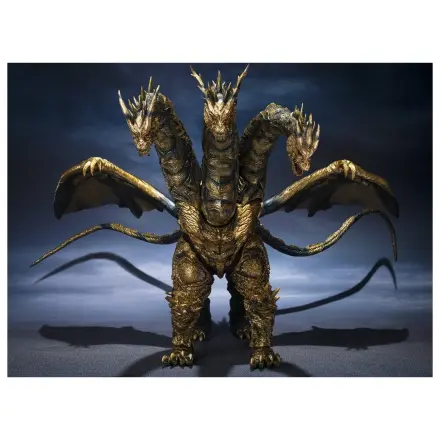 Godzilla S.H.MonsterArts Akcijska figura Kaizer Ghidorah 25 cm fotografija proizvoda