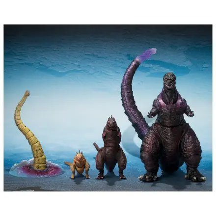 Godzilla The Second Form & Third Form & Giant Unidentified Creature S.H. MonsterArts set figura fotografija proizvoda