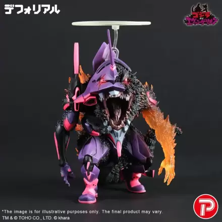 Godzilla vs. Evangelion Deforeal PVC Kipić Test Type-01 Burning 