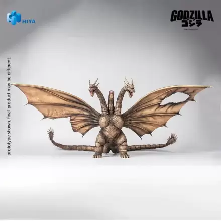 Godzilla vs. King Ghidorah (1991) Exquisite Basic Akcijska figura King Ghidorah Verzija oštećena u borbi 33 cm fotografija proizvoda