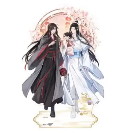 Grandmaster of Demonic Cultivation Akrilni stalak Wei Wuxian & Lan Wangji Wu Wang Ver. 21 cm termékfotója