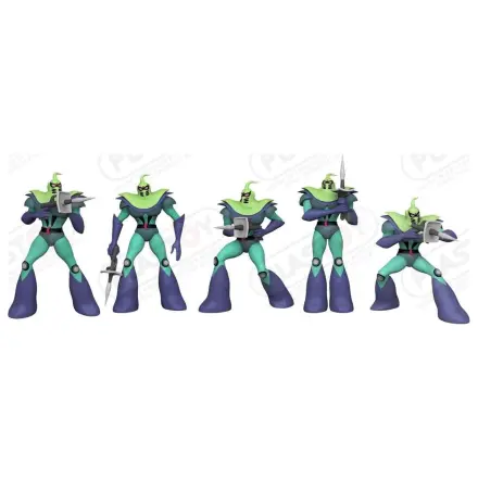 Grendizer Vegan Soldiers set od 5 figura 7 cm fotografija proizvoda