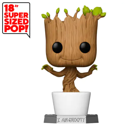 Guardians of the Galaxy Super Sized POP! Marvel Vinyl Figura Plešući Groot 46 cm fotografija proizvoda