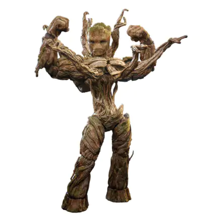 Guardians of the Galaxy Vol. 3 Movie Masterpiece akcijska figura 1/6 Groot (Deluxe verzija) 32 cm termékfotója