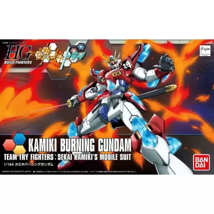Gundam Build Fighters Try Kamiki Burning Gundam figura fotografija proizvoda