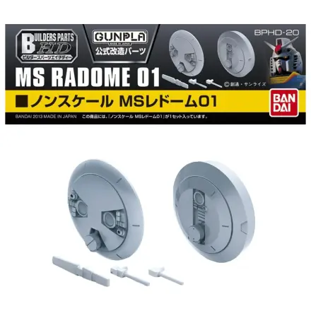 Gundam Builders Parts HD MS Radome 01 Komplet Modela fotografija proizvoda