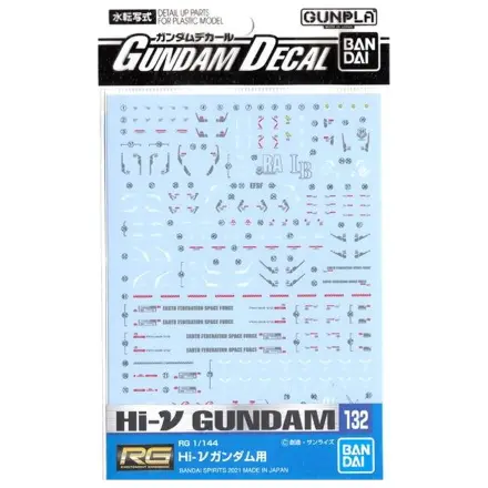 Gundam naljepnica 132 RG 1/144 Hi-v Gundam Model Komplet fotografija proizvoda