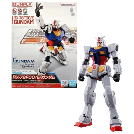 GUNDAM Entry Grade 1/144 RX-78F00/E Gundam Komplet Modela fotografija proizvoda