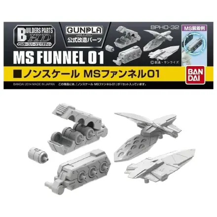 Gundam Builders Parts HD 1/144 MS Funnel 01 Komplet Modela fotografija proizvoda