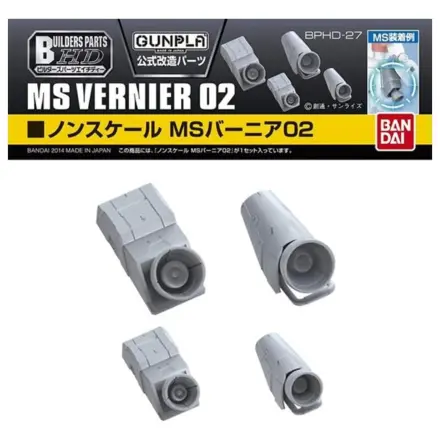 Gundam Builders Parts HD MS Vernier 02 Komplet modela fotografija proizvoda