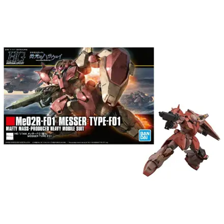 GUNDAM HGUC 1/144 Me02R-F01 Messer Type-F01 Model Komplet fotografija proizvoda