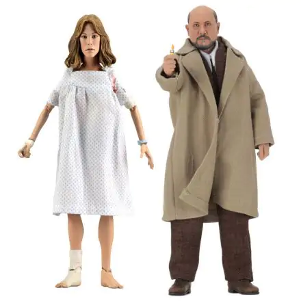 Halloween 2 Retro akcijske figure pakiranje od 2 komada Doctor Loomis i Laurie Strode 20 cm fotografija proizvoda