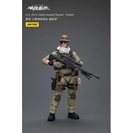 Hardcore Coldplay akcijska figura 1/18 U.S. Army Delta Assault Squad Snajper 11 cm termékfotója