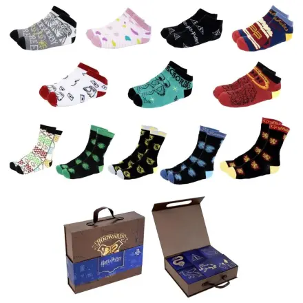 Harry Potter adult set od 12 čarapa fotografija proizvoda