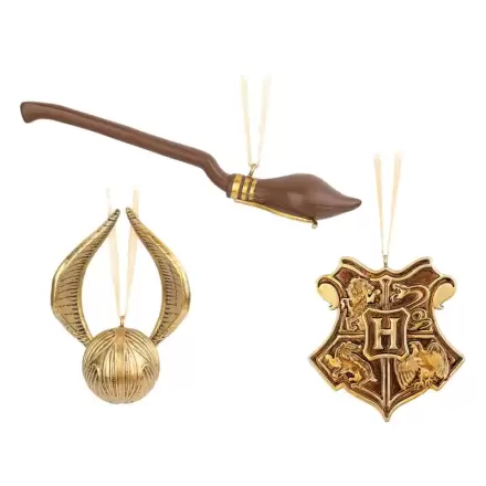 Harry Potter Set 3 božićna ukrasa termékfotója