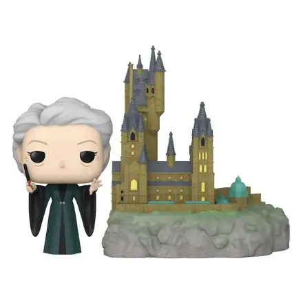 Harry Potter - Chamber of Secrets Anniversary POP! Town Vinilna Figura Minerva s Hogwartsom 9 cm termékfotója