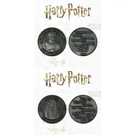 Harry Potter Kolekcionarski novčić 2-paket Dumbledore's Army: Neville & Luna Ograničeno izdanje fotografija proizvoda