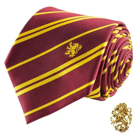 Harry Potter kravata i metalna značka Deluxe Box Gryffindor termékfotója