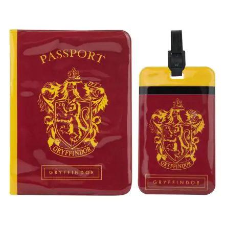 Harry Potter Futrola za putovnicu & Oznaka za prtljagu Set Gryffindor fotografija proizvoda