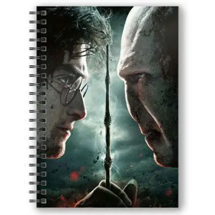 Harry Potter Bilježnica s 3D-efektom Harry Potter vs. Voldemort fotografija proizvoda