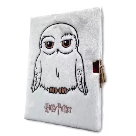 Harry Potter Hedwig A5 plišna bilježnica fotografija proizvoda