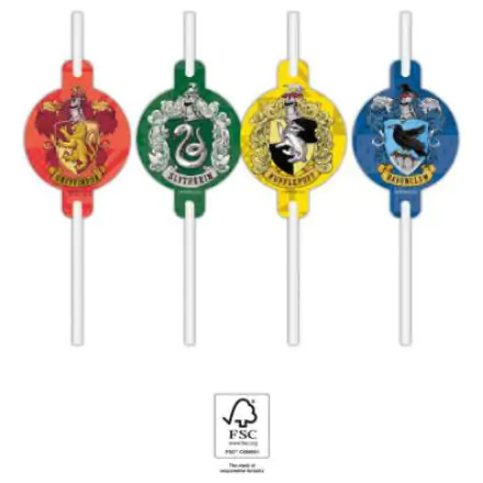 Harry Potter Hogwarts Houses papirnate slamke, set od 4 komada, FSC fotografija proizvoda