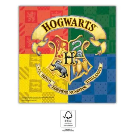 Harry Potter Hogwarts Houses Salvete 20 kom 33*33 cm FSC fotografija proizvoda