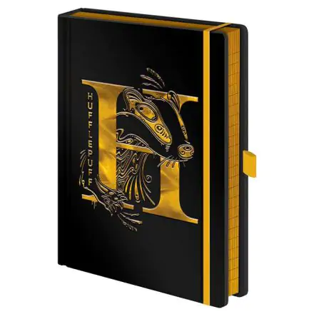 Harry Potter Premium Notes A5 Hufflepuff Foil termékfotója