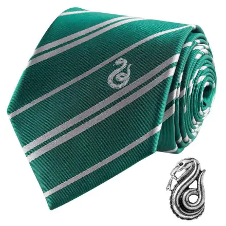 Harry Potter kravata i metalna igla Deluxe kutija Slytherin termékfotója