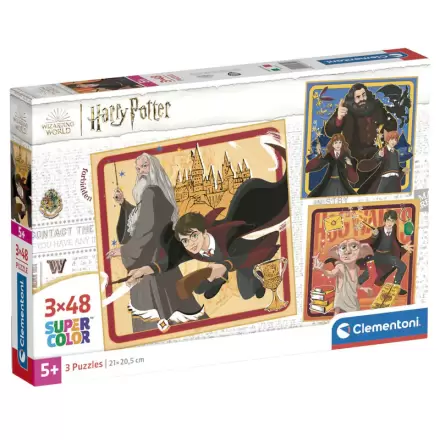 Harry Potter puzzle 3 x 48 komada termékfotója