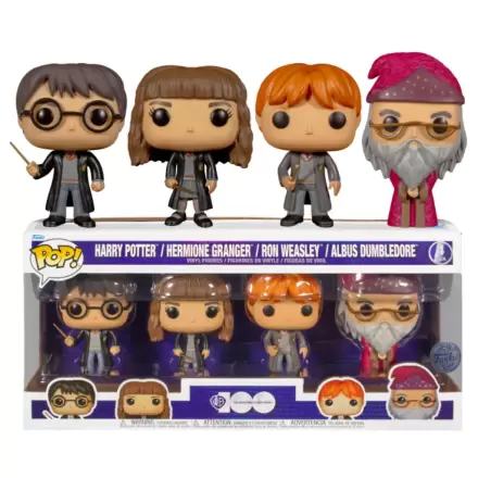 Harry Potter POP! Movies Vinilna Figura 4-Pack W1 9 cm termékfotója