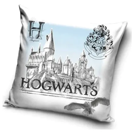 Harry Potter bijela Hogwarts jastučnica fotografija proizvoda