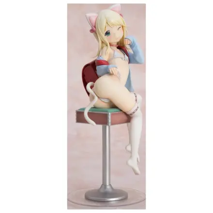 Hatsukoi Ribbon PVC figura 1/6 Yuu White cat Ver. 25 cm fotografija proizvoda