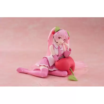 Hatsune Miku PVC Kip Stolni Slatka Figura Sakura Miku Jastučić od Višnje Ver. 13 cm termékfotója