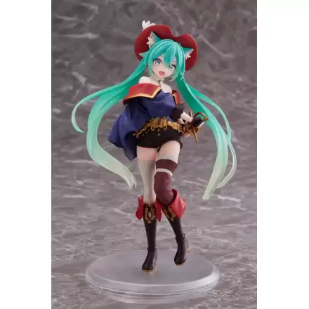 Hatsune Miku PVC figura Hatsune Miku Wonderland Puss in Boots 18 cm fotografija proizvoda