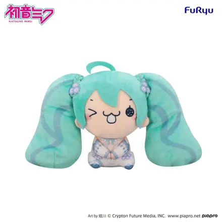 Hatsune Miku Mochipico Plišana figura Nemophila C 15 cm fotografija proizvoda