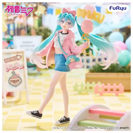 Hatsune Miku Muchute PVC figura verzija Susret u tematskom parku 19 cm fotografija proizvoda