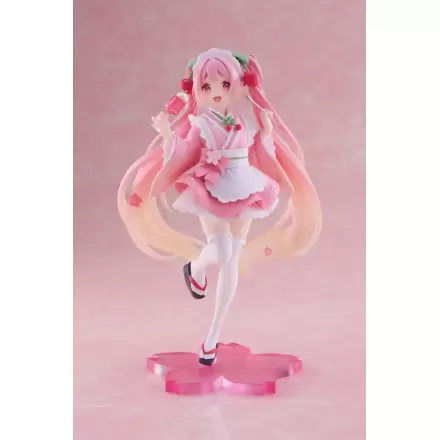 Hatsune Miku PVC Kipić Newley Written Sakura Miku Japanese Cafe Ver. 18 cm fotografija proizvoda