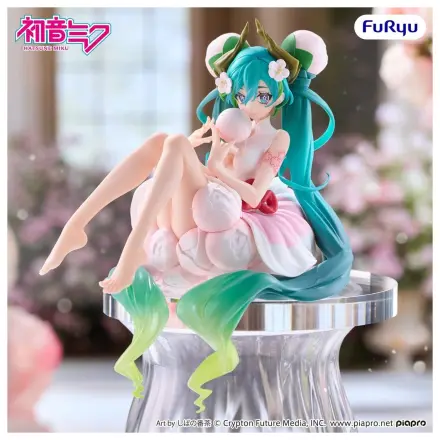 Hatsune Miku Čep za tjesteninu PVC Figura Cvijetna Vila Bijeli Japanski Šljivin Cvijet 13 cm fotografija proizvoda