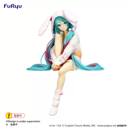 Hatsune Miku Noodle Stopper PVC Kip Zeko Uho Kapuljača Pidžama 14 cm termékfotója