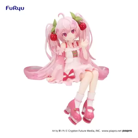 Hatsune Miku Noodle Stopper PVC Kip Sakura Miku 2025 14 cm termékfotója