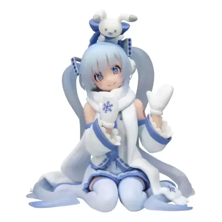 Hatsune Miku Zaustavljač rezanaca PVC Statua Snow Miku Sky Town 10th Ver. 10 cm fotografija proizvoda