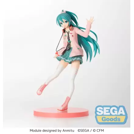 Hatsune Miku Project DIVA Arcade SPM PVC Kipić Hatsune Miku Ribbon Girl 24 cm termékfotója