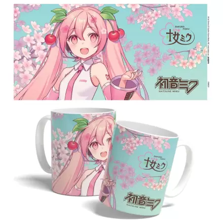 Hatsune Miku šalica Sakura Miku Cherry Blossom 325 ml fotografija proizvoda