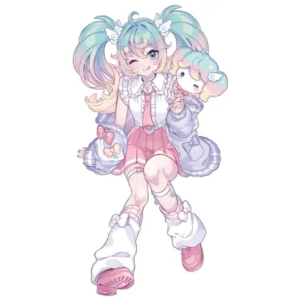 Hatsune Miku Sweet School Life PVC figura Pastel verzija 13 cm fotografija proizvoda