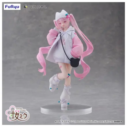 Hatsune Miku Tenitol PVC kip Sakura Miku Cool style [petit] 19 cm fotografija proizvoda