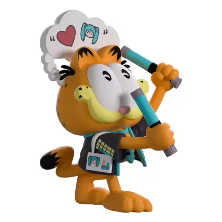 Hatsune Miku x Garfield Vinilna figura Miku Concert Garfield 13 cm fotografija proizvoda