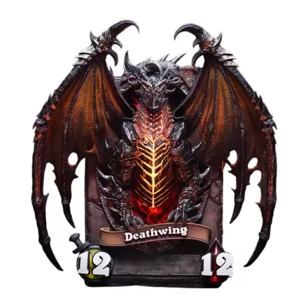 Hearthstone 3D umjetnički okvir statua Deathwing 34 cm fotografija proizvoda