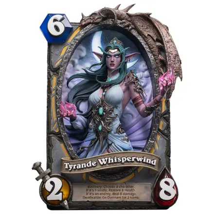 Hearthstone 3D Art Okvir Kip Tyrande Whisperwind 31 cm fotografija proizvoda