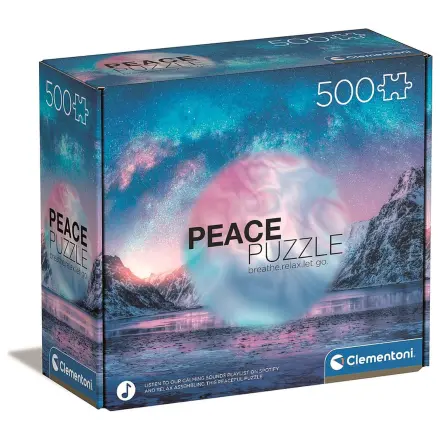 Hegyvidék Svijetlo plava slagalica Mir (Peace puzzle) od 500 komada fotografija proizvoda